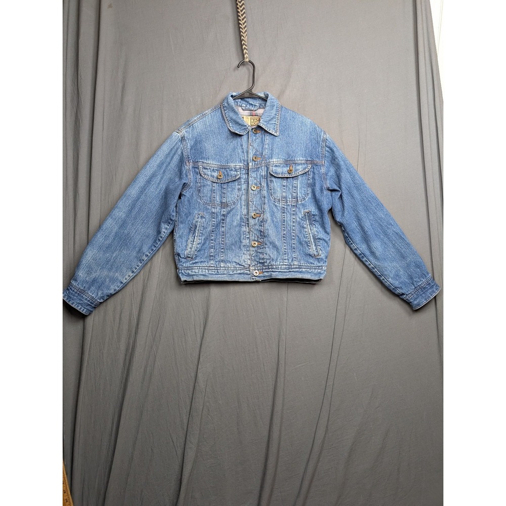 90s Denim Jacket Mac‎ Hope  Size L Light Blue Women's